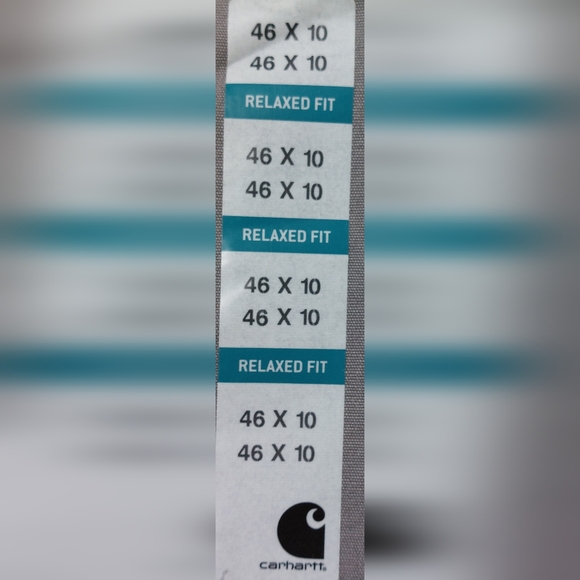 Carhartt Shorts Mens 46 Gray Rugged Flex Rigby Relaxed Fit Carpenter Stretch NWT - Picture 8 of 12